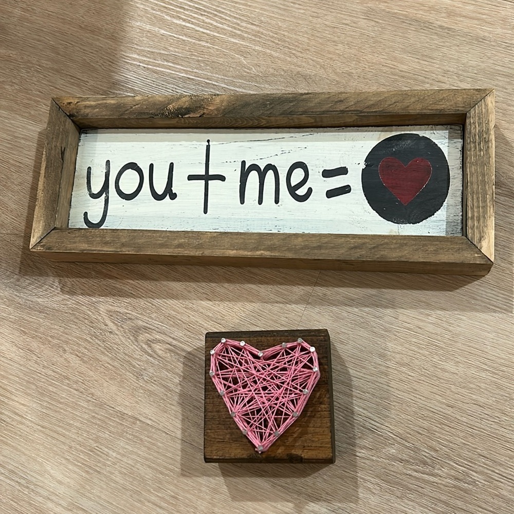 Wooden “Love” Signs | Wedding or home decor​